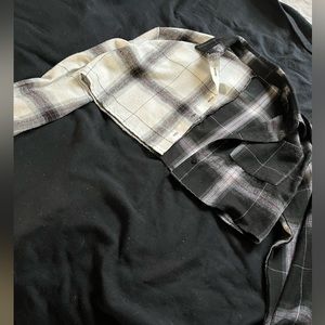 Crop flannel